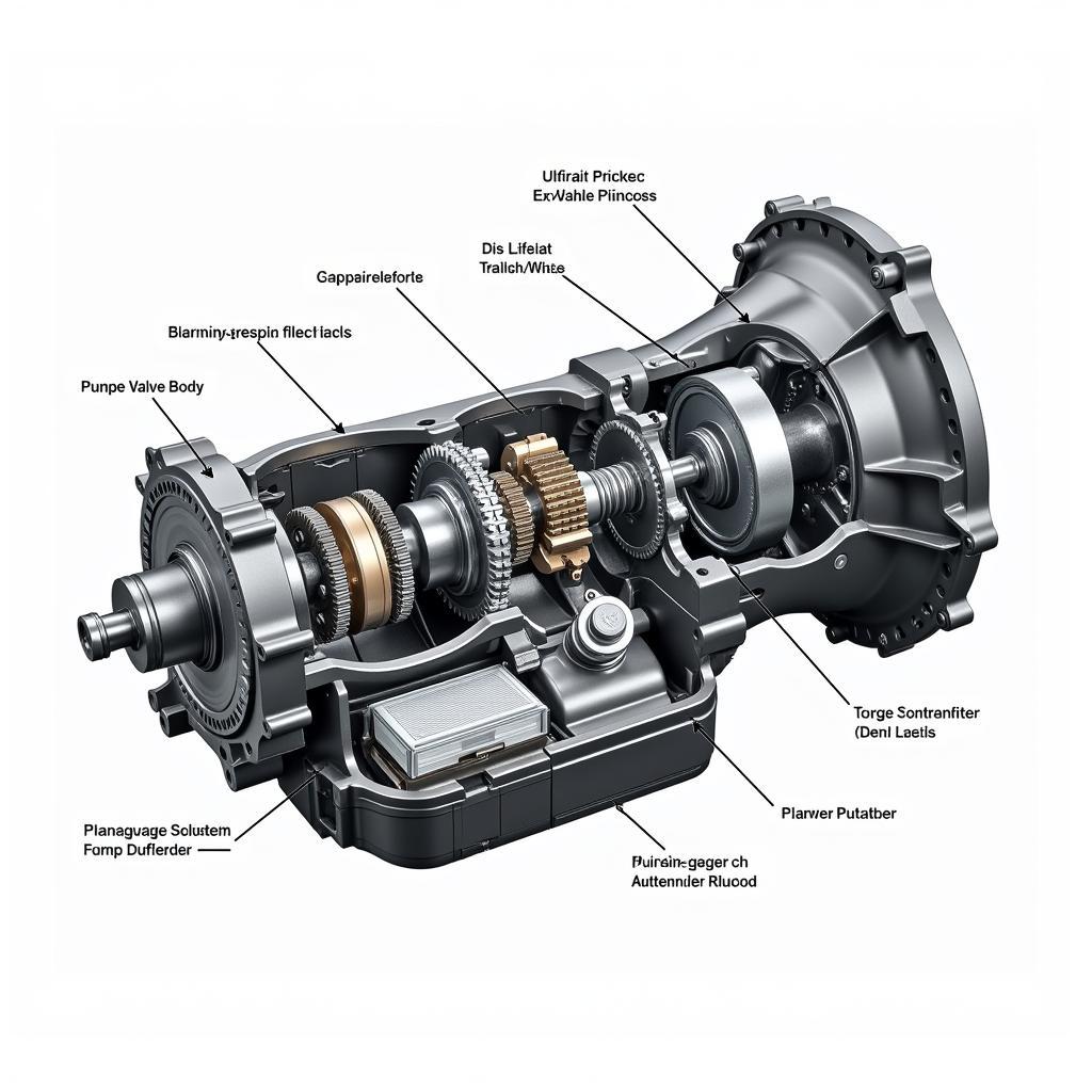 ZF 8HP70 Aufbau und Komponenten