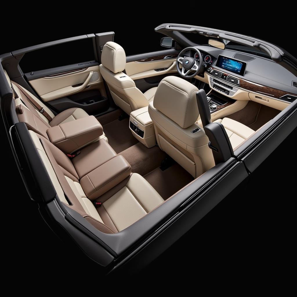 BMW 7er Innenraum 2016