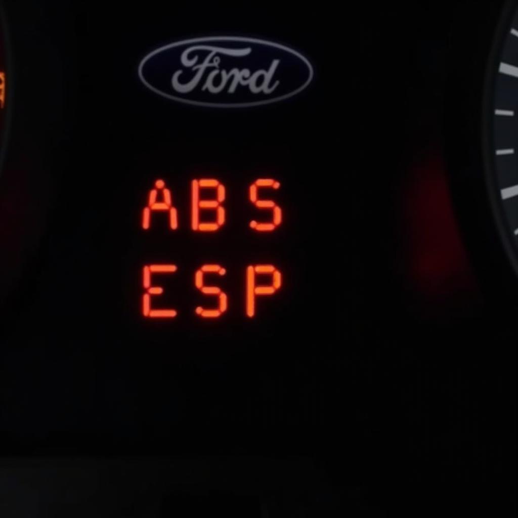 ABS und ESP Warnleuchten im Ford: Was tun?