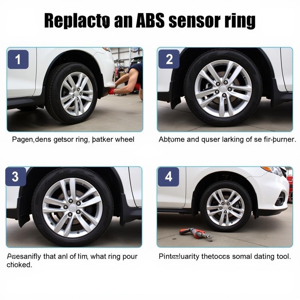 Austausch des ABS Sensorrings