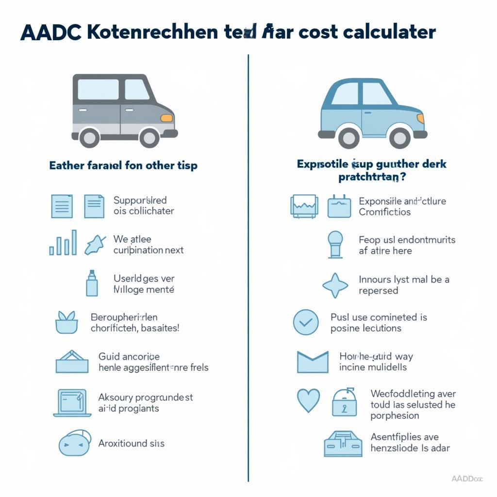 ADAC Kostenrechner Vergleich