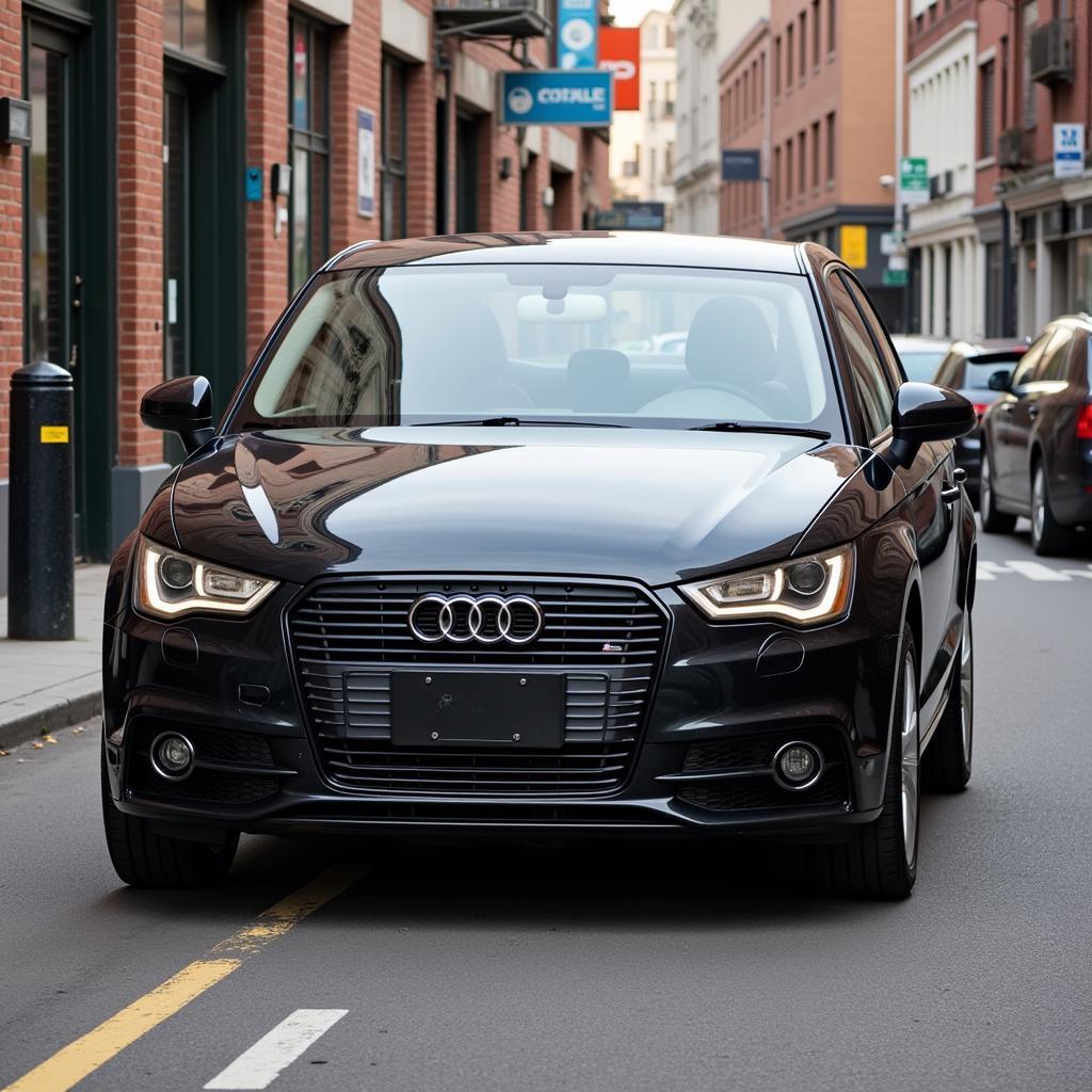 Audi A1 günstig gebraucht in der Stadt