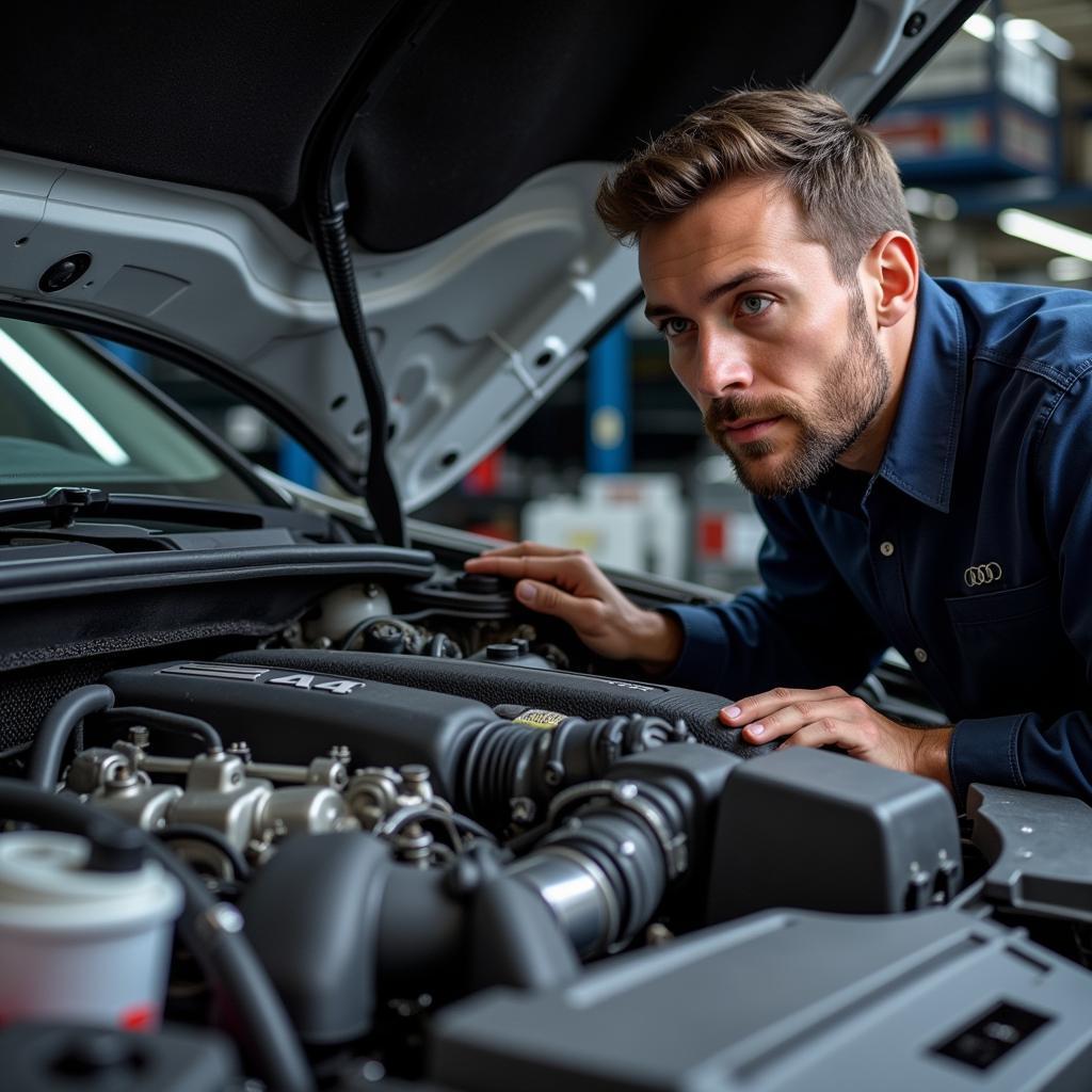 Motorcheck beim Audi A4 ALT: Wichtige Punkte