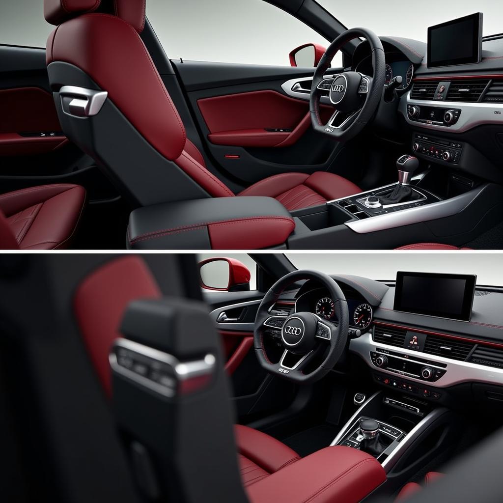 Details des Audi A5 S line