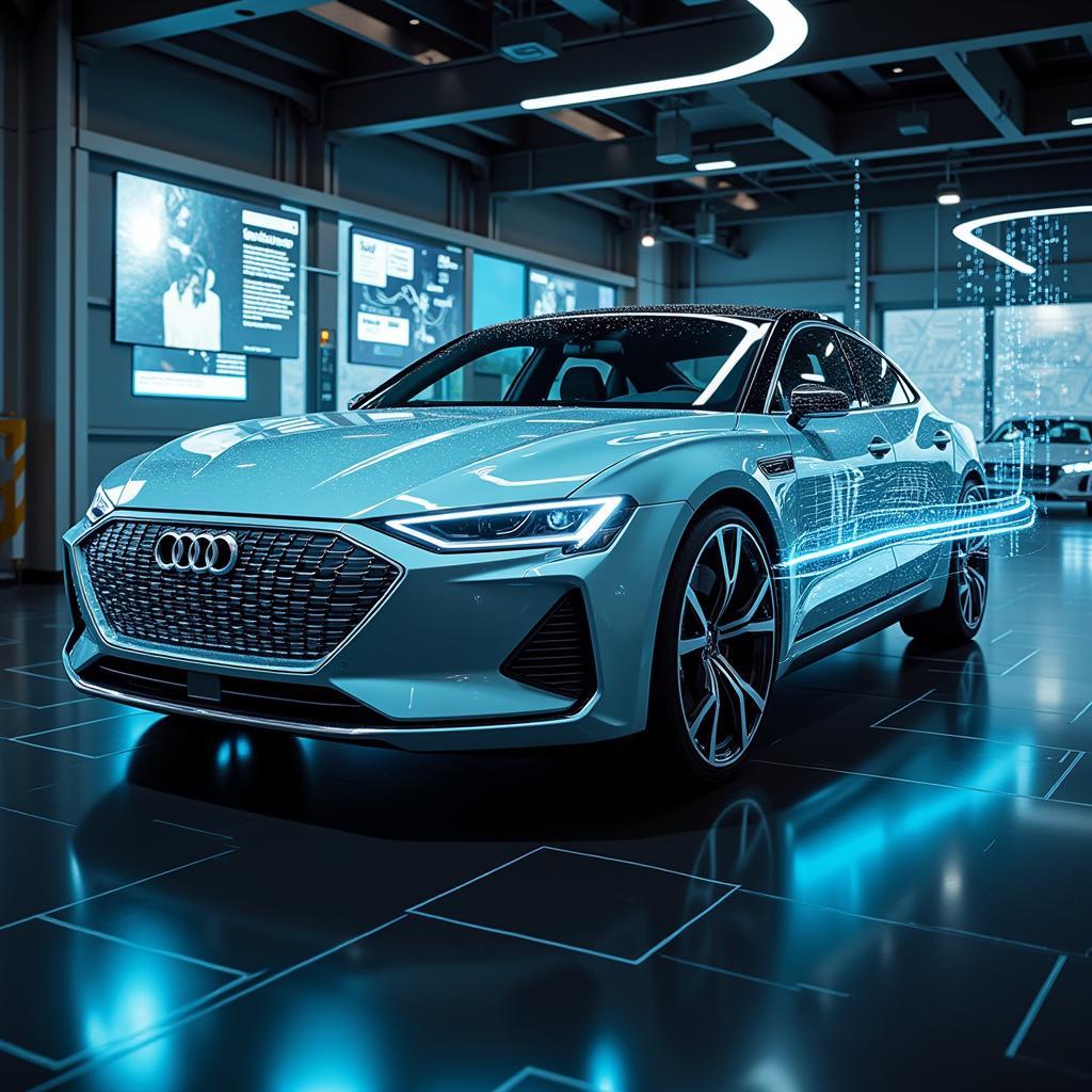 Zukunftstechnologien im Audi e-tron