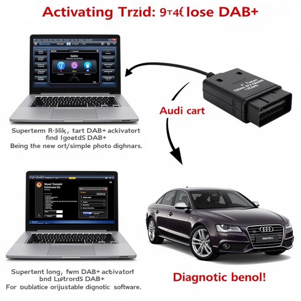 Audi MMI DAB+ Software Freischaltung mit Diagnosegerät