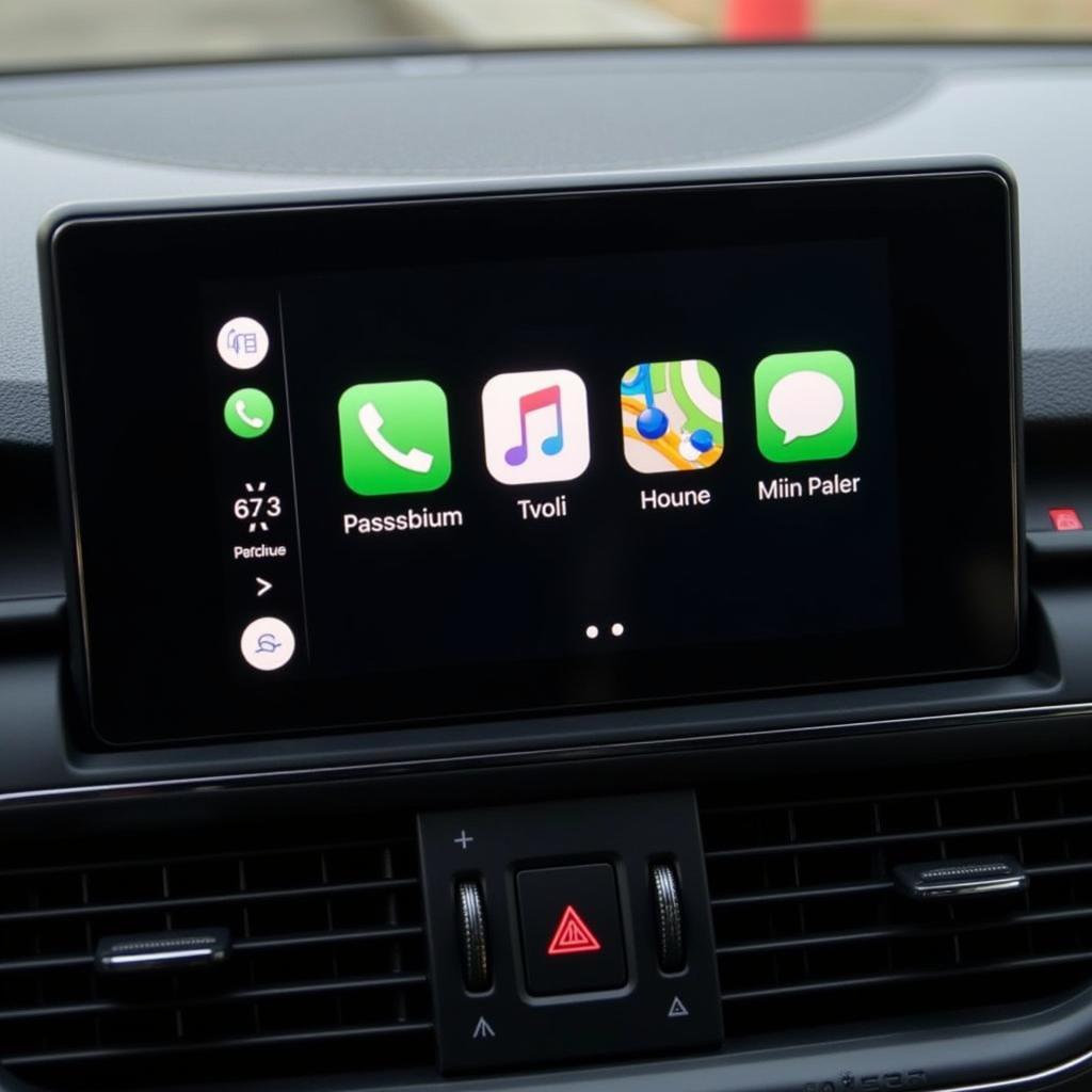 Integration von Apple CarPlay im Audi Navi