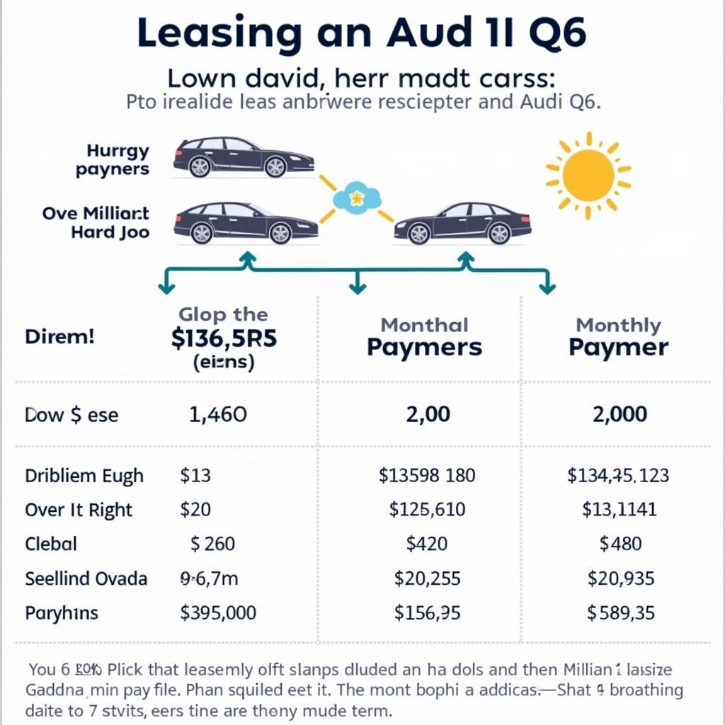 Kosten des Audi Q6 Leasings