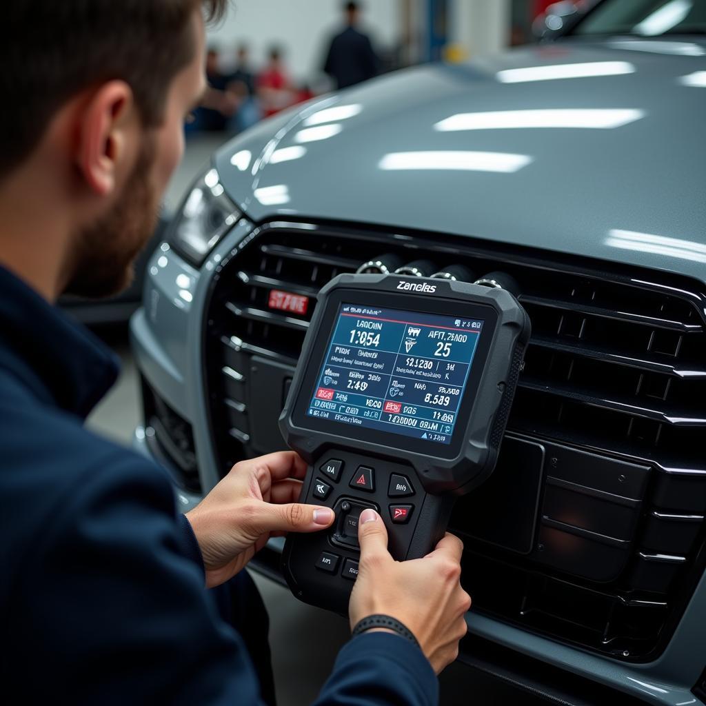 Modernste Diagnosetechnik bei Audi Röder Duisburg