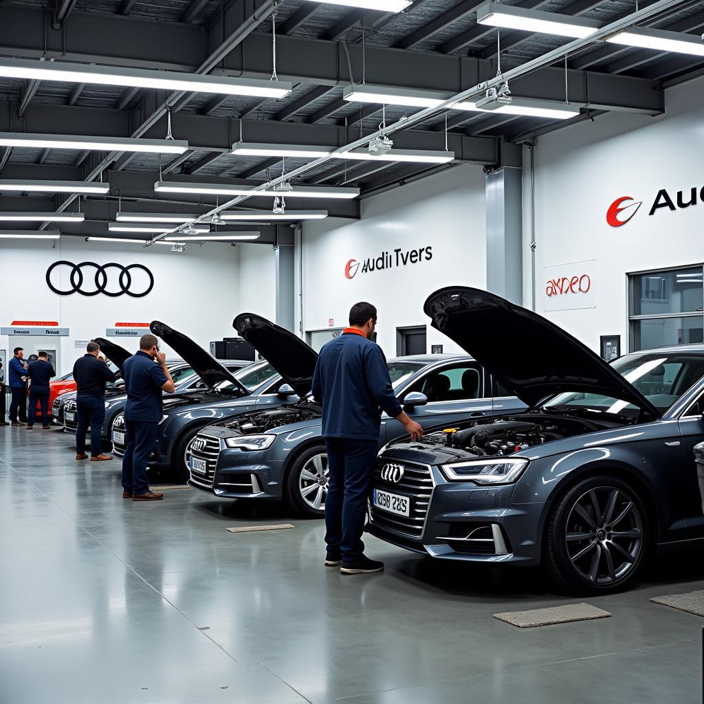 Audi Röder Werkstatt in Duisburg