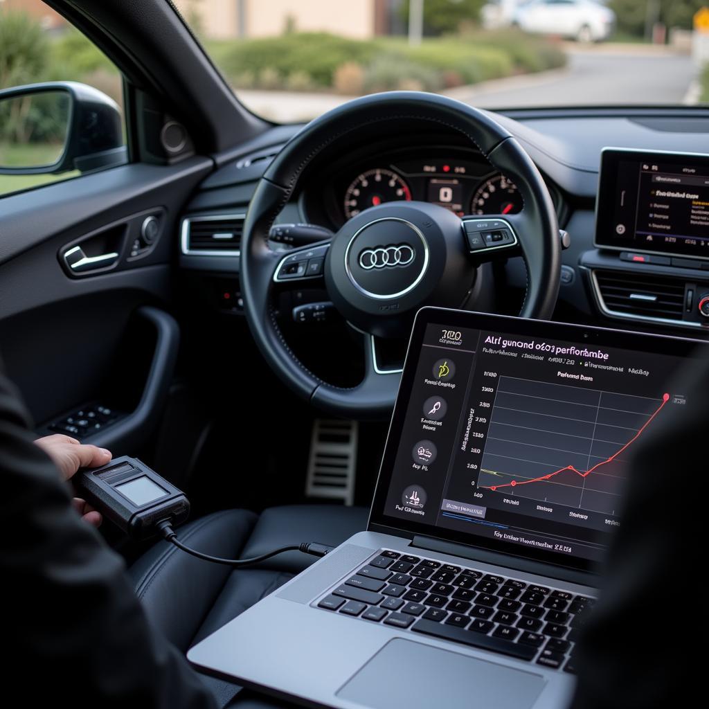 Chip-Tuning Audi RS6: Leistungssteigerung durch Softwareoptimierung