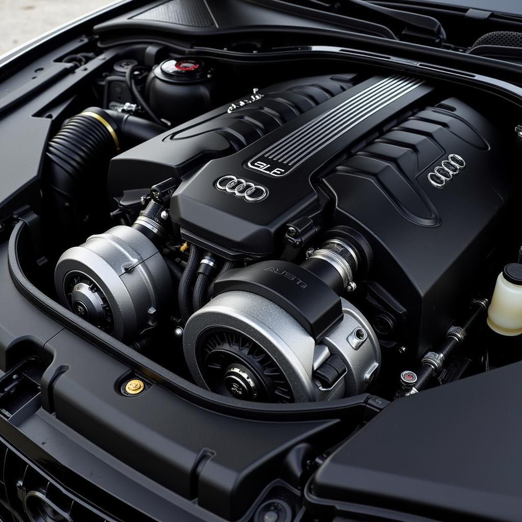 Audi S8 2008 V10 Motor