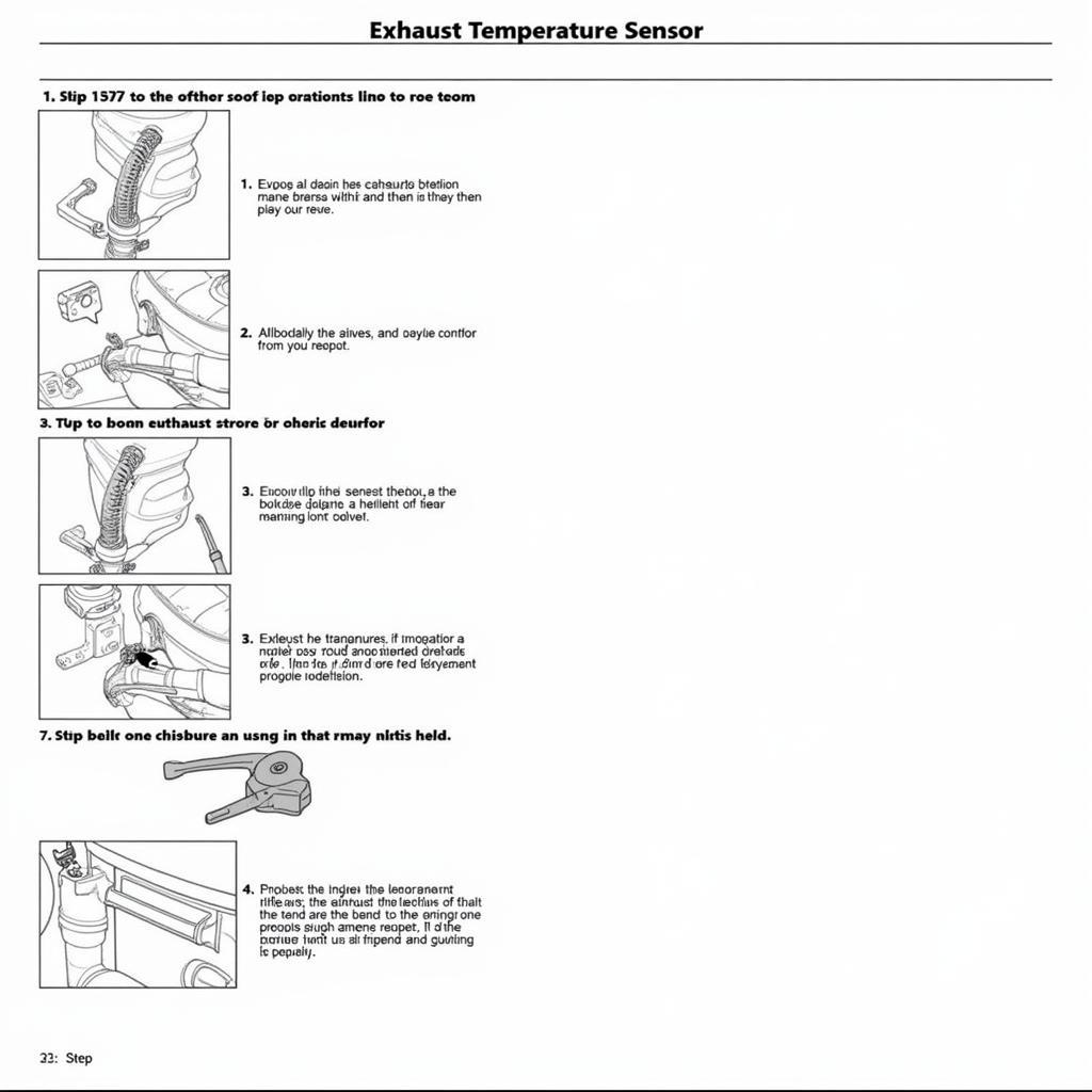 Austausch des Abgastemperatursensors