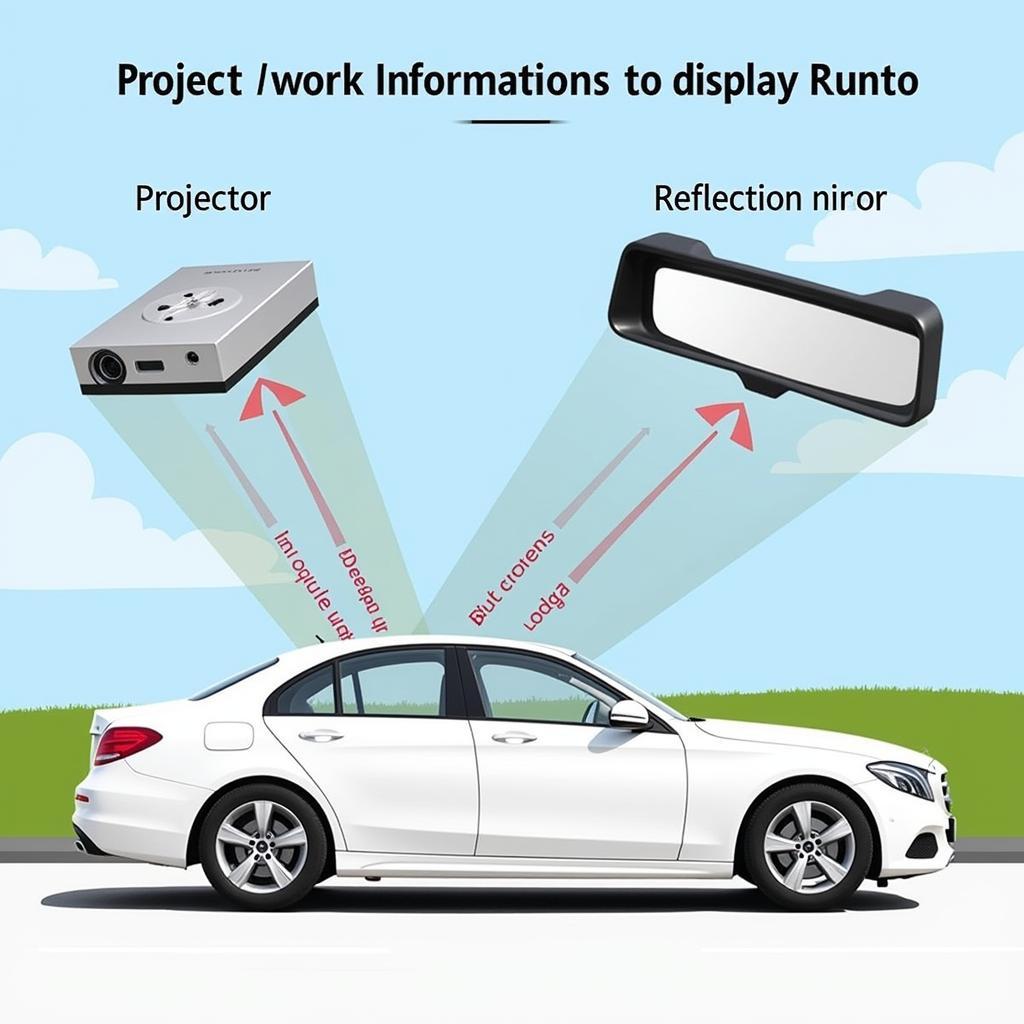 Aufbau eines Auto Heads-Up Displays