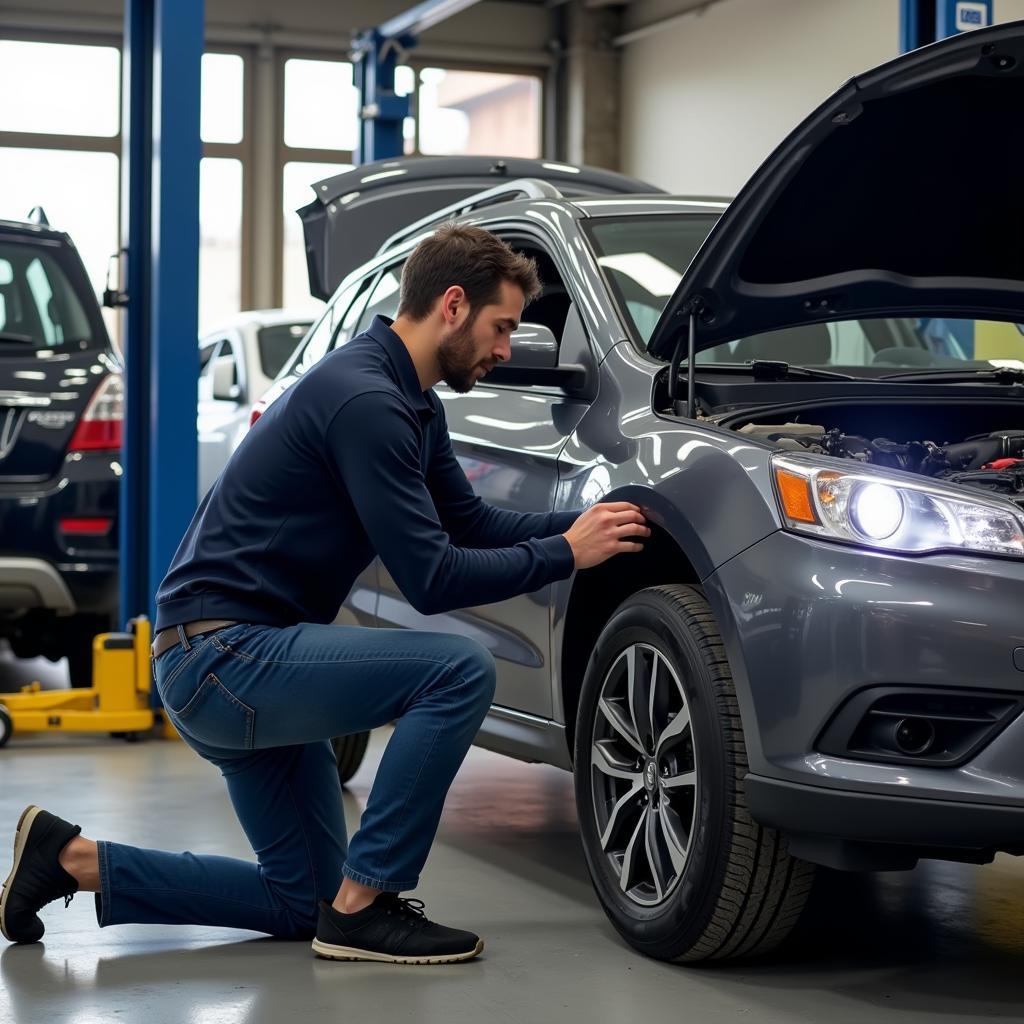 Auto Werkstatt Wartung