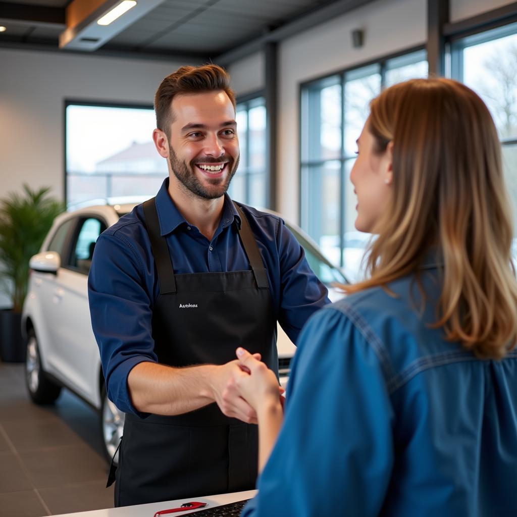 Kundenservice im Autohaus Diefenbach GmbH