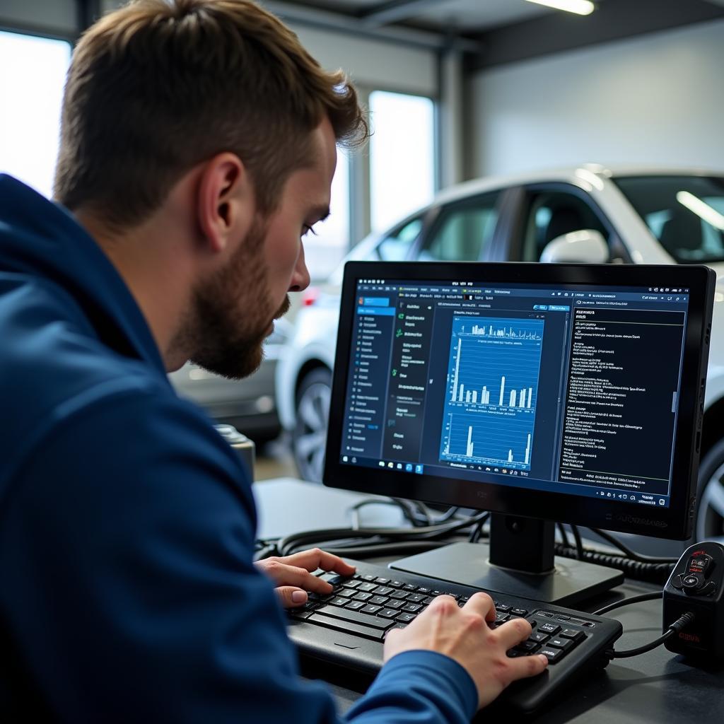 Fahrzeugdiagnose mit modernster Technik