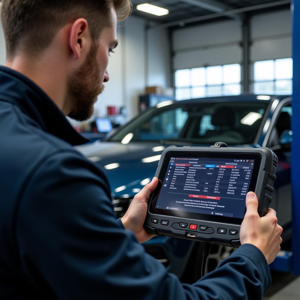 Moderne Fahrzeugdiagnose bei Autohaus Nolden in Bonn