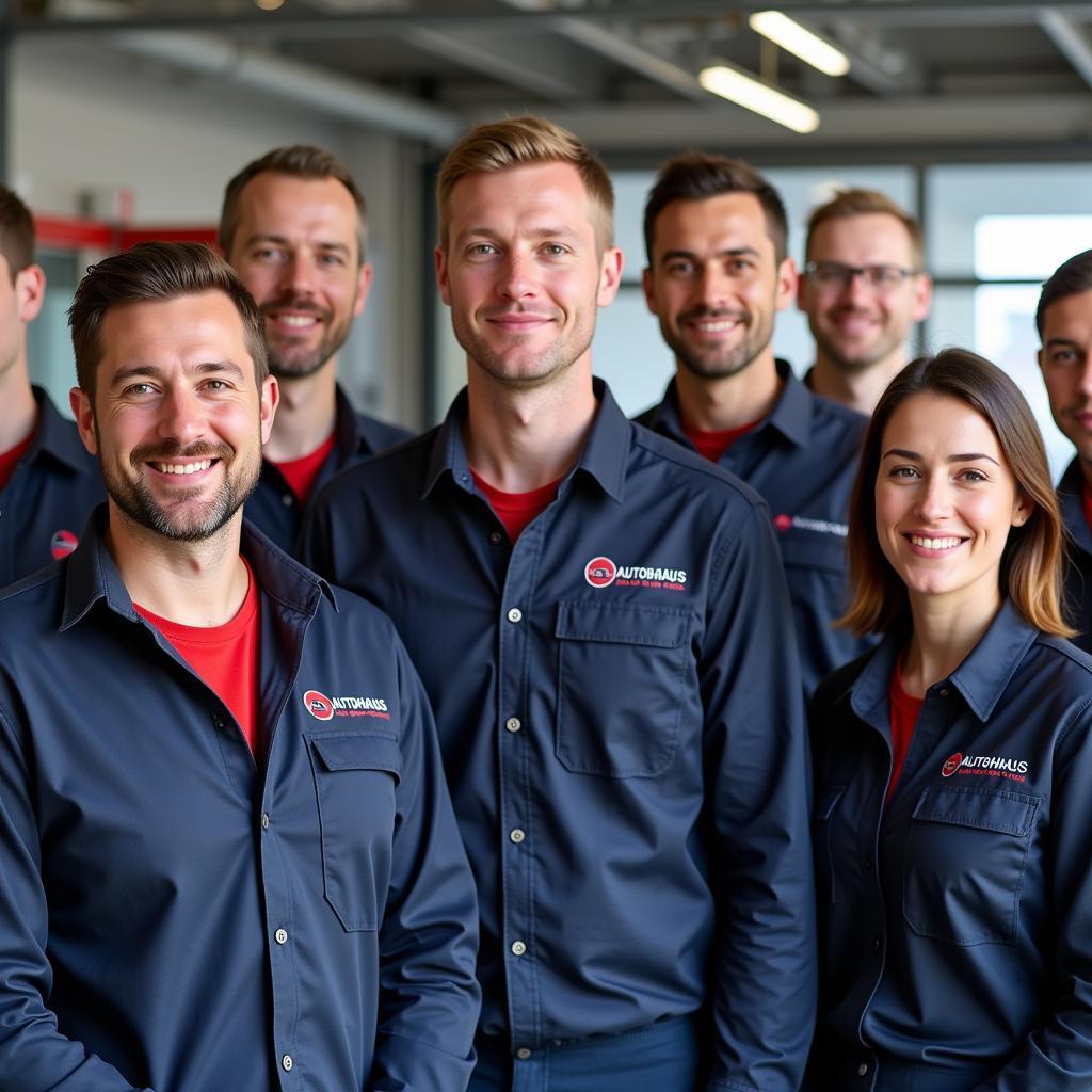 Das Team des Autohaus Petri GmbH.