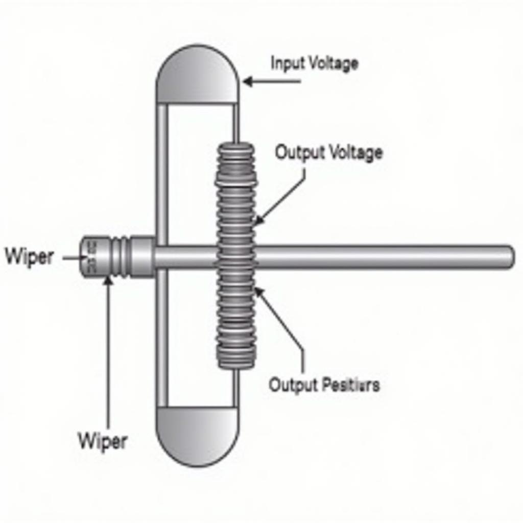 Funktionsweise eines Automotive Potentiometers