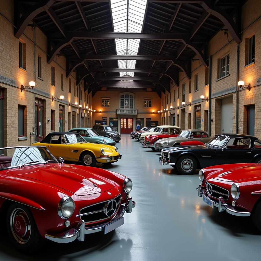 Oldtimer Sammlung im Automuseum Mühlhausen