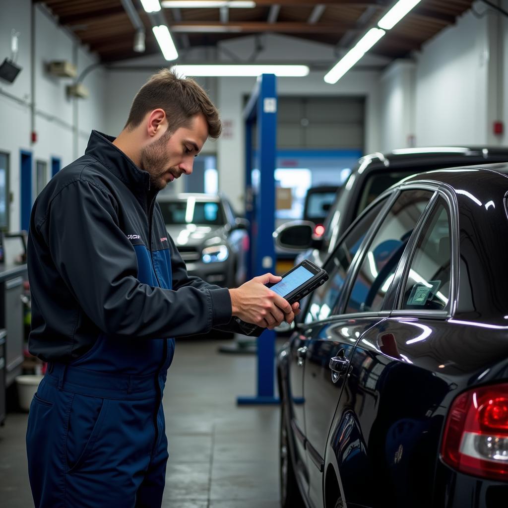 Autowerkstatt in Franzisbad mit modernen Diagnosegeräten