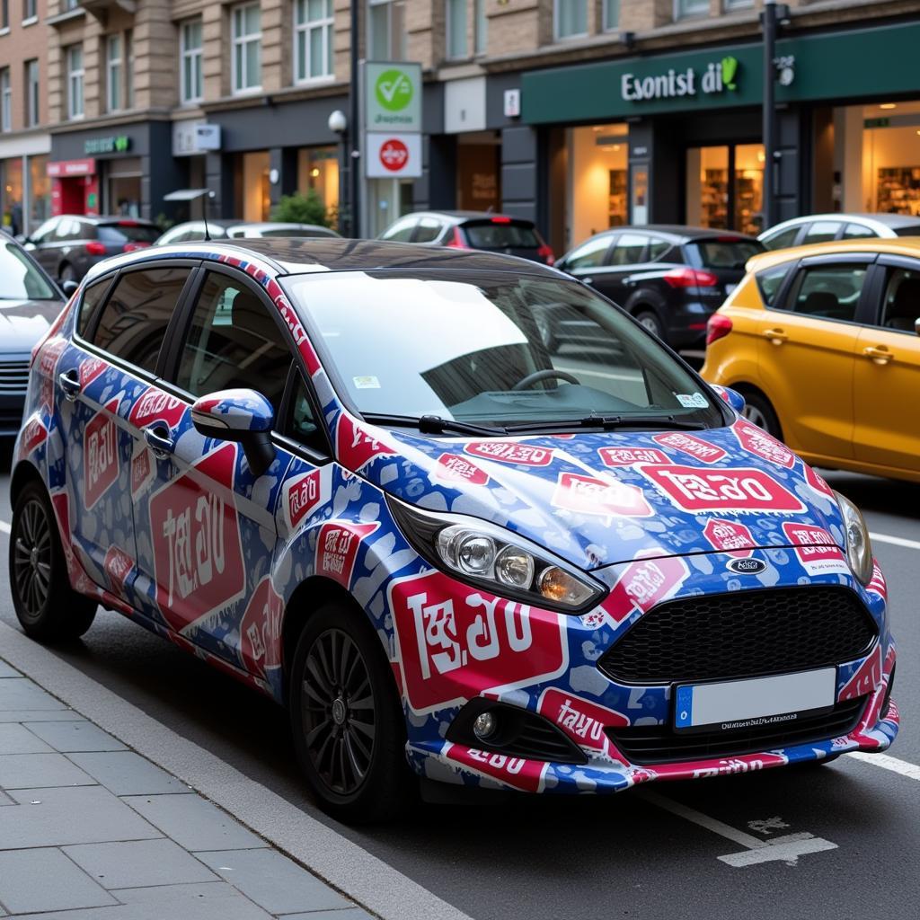 Autowerbung Geld Verdienen