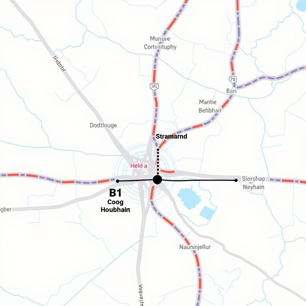 Alternative Routen zur B1 in Dortmund