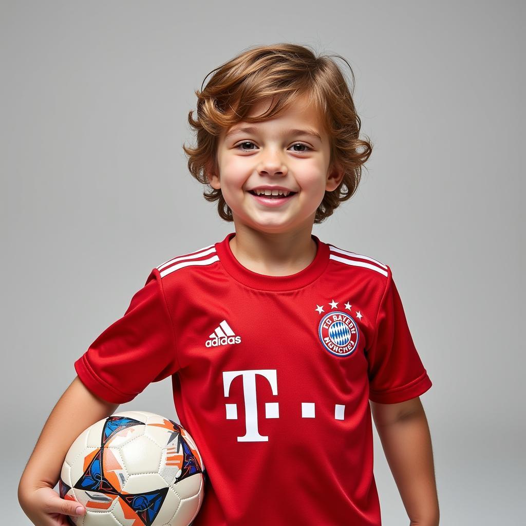 FC Bayern München Heimtrikot Größe 140 für Kinder