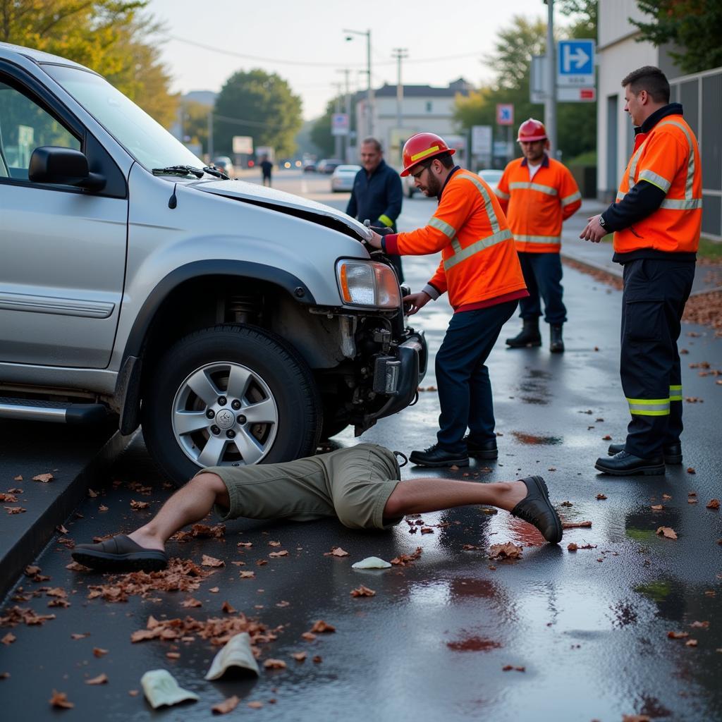 Beinverlust durch Unfall