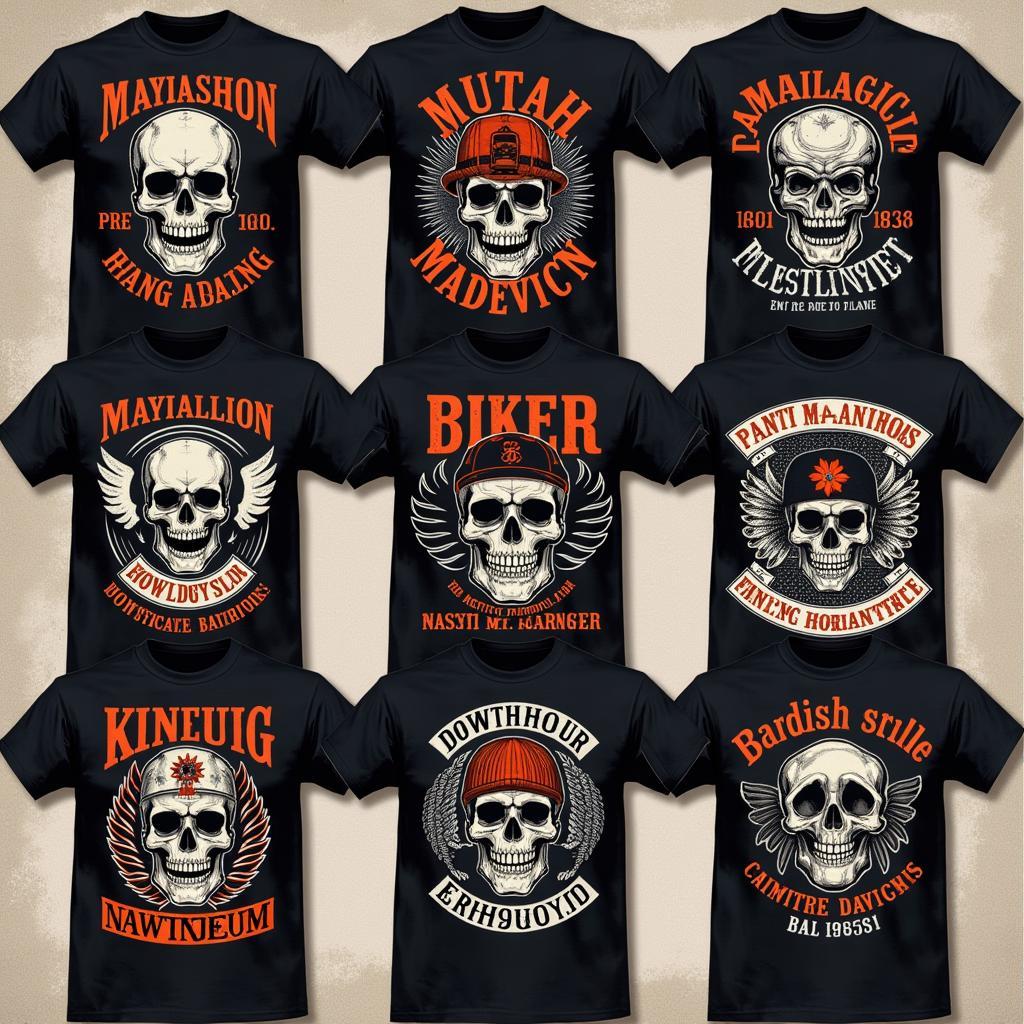 Biker T-Shirt Designs