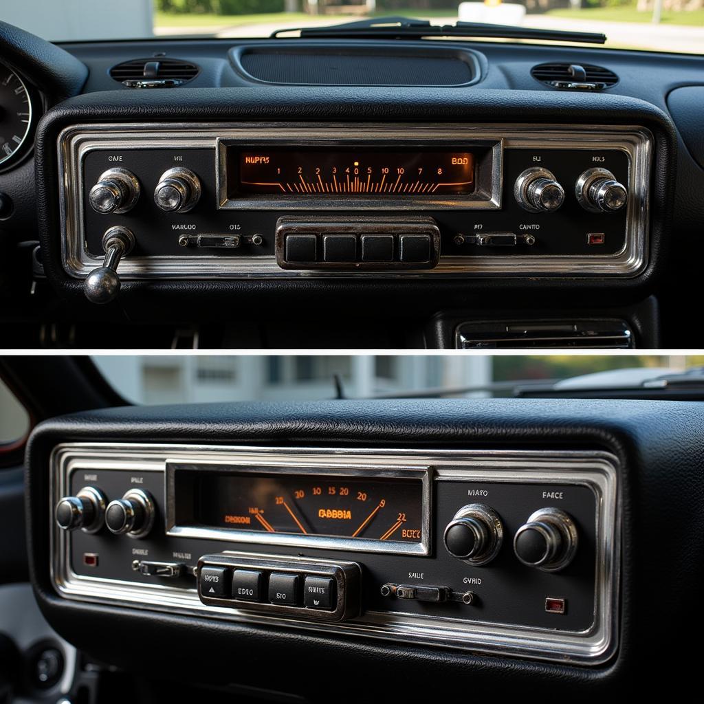 Historisches Blaupunkt Madrid Autoradio