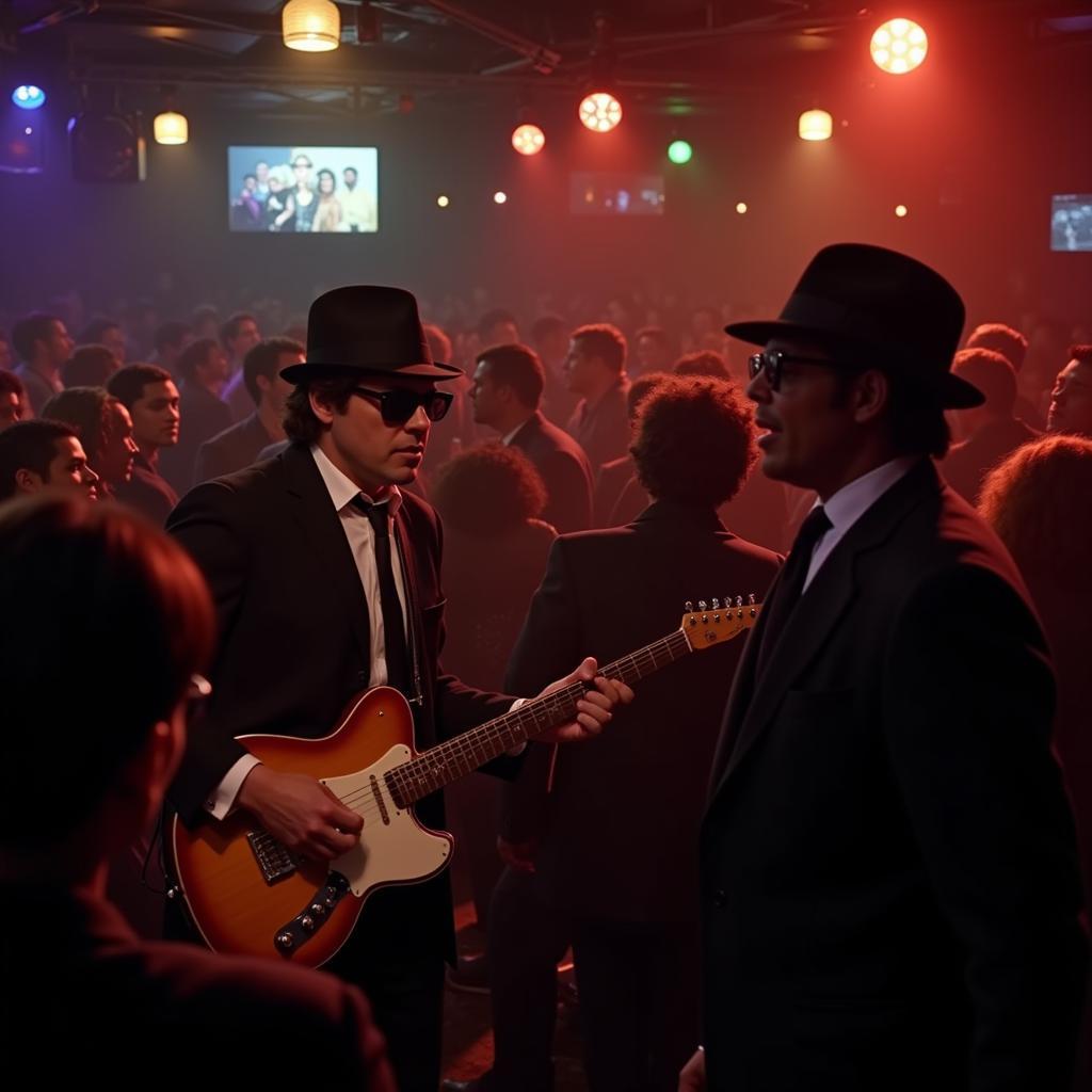 Die Blues Brothers performen "Boom Boom" mit John Lee Hooker