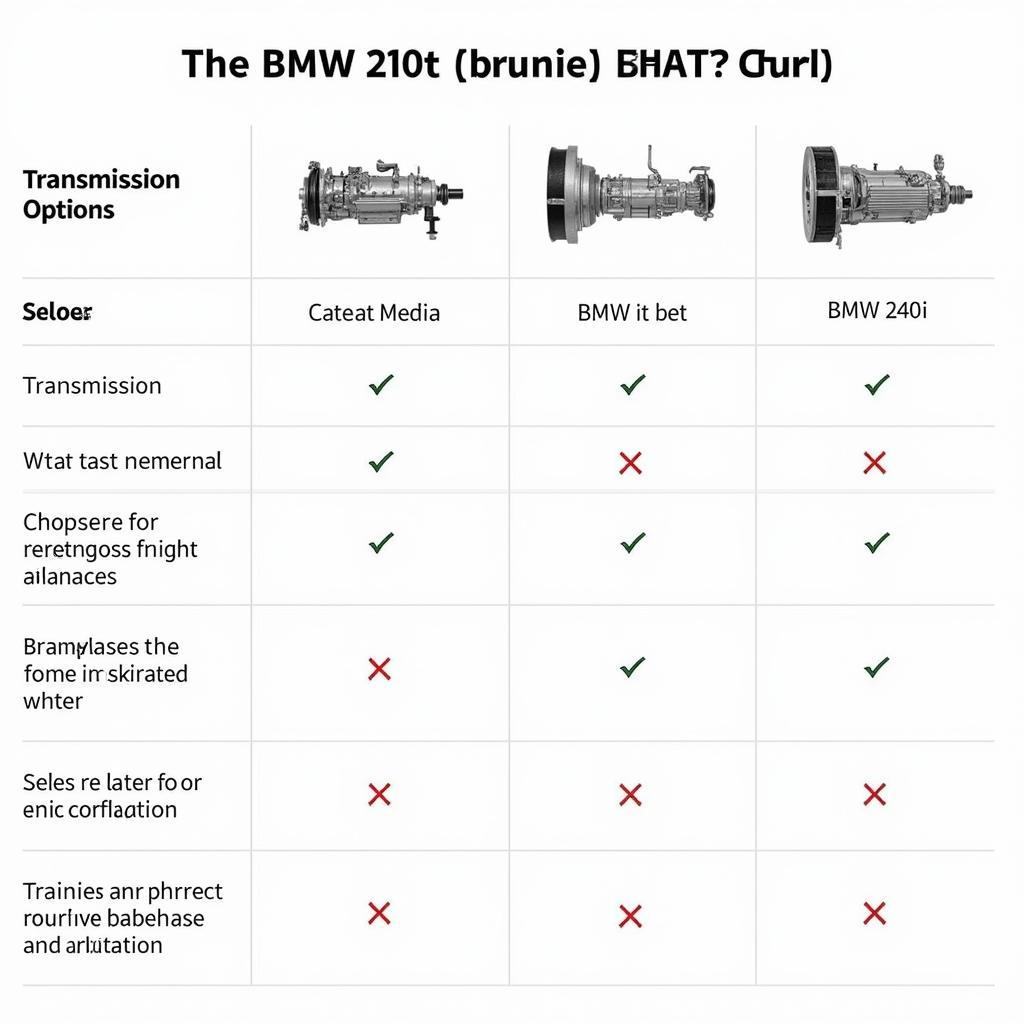 BMW 240i Getriebetypen im Vergleich