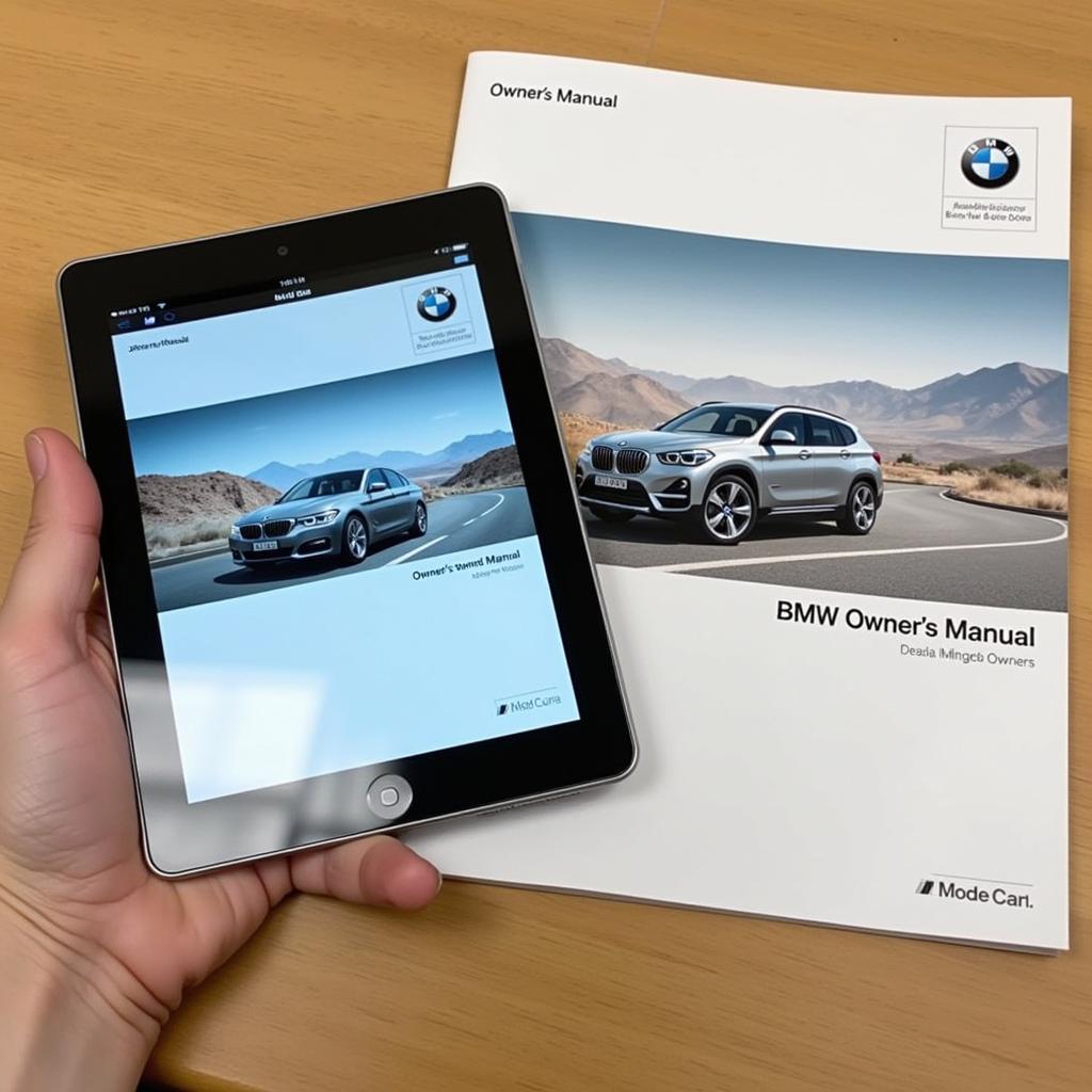 BMW Bedienungsanleitung digital vs. gedruckt