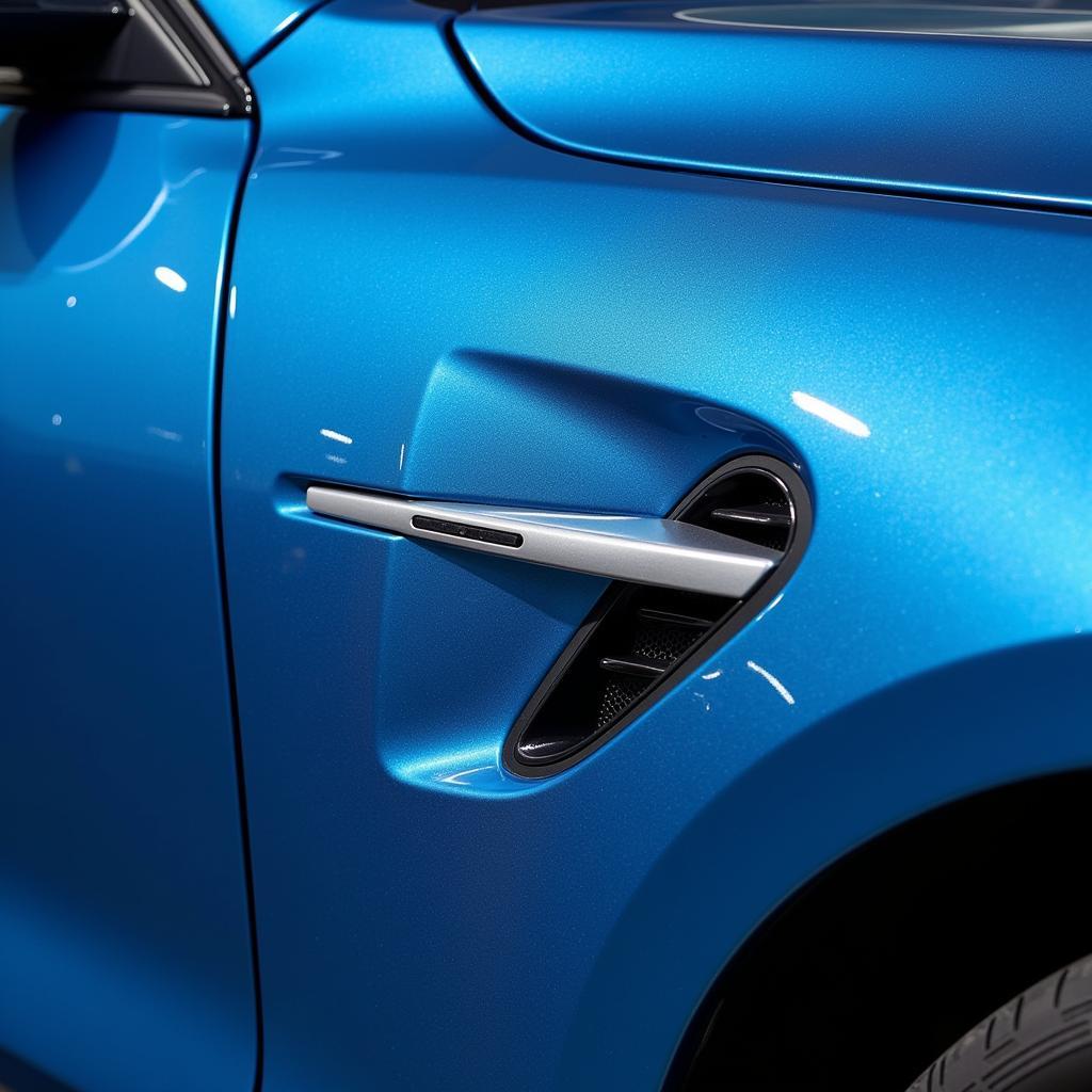 BMW Blau und Zukunftstechnologien: Innovative Lacke und nachhaltige Produktionsverfahren.