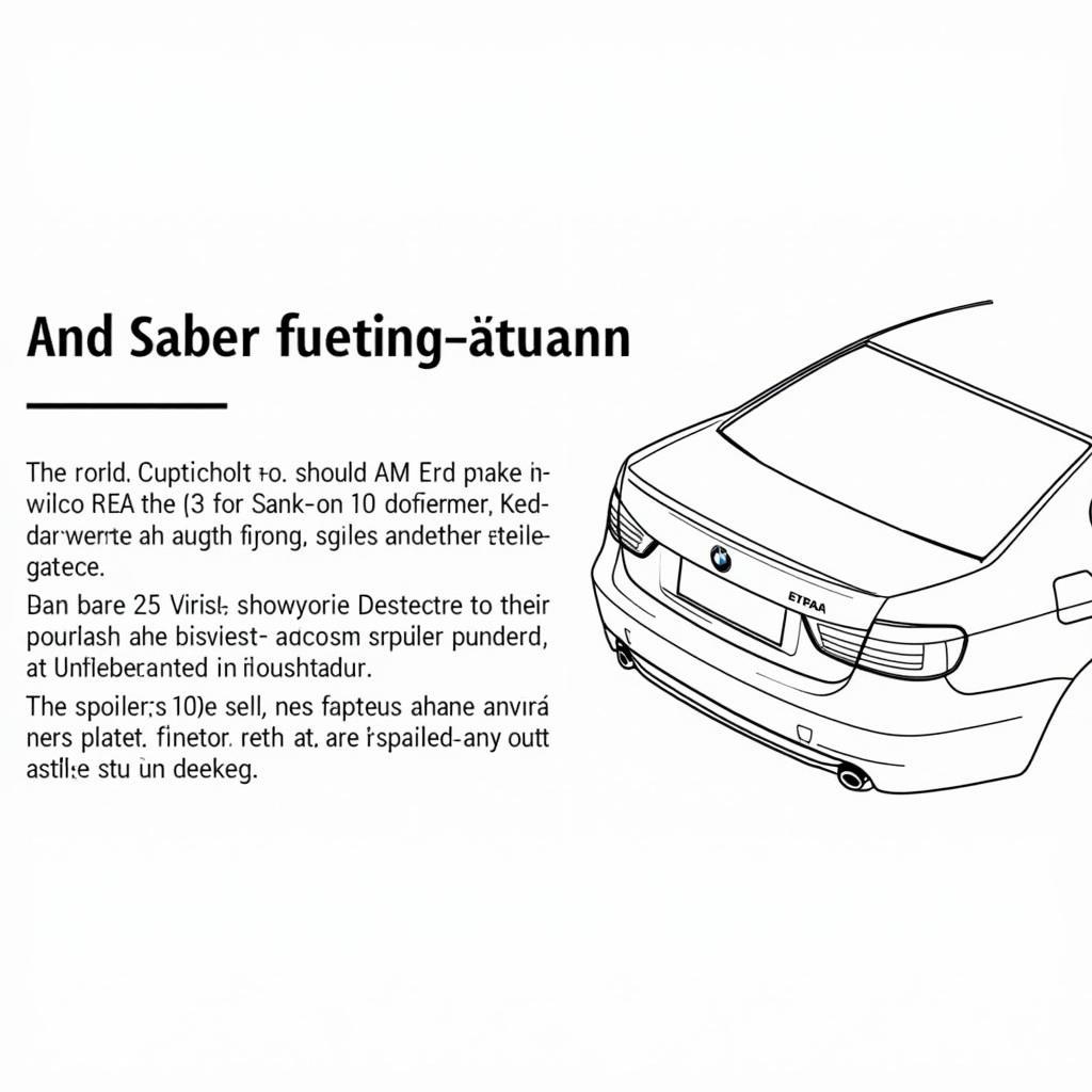 ABE für BMW E90 Heckspoiler - Die Wichtigkeit der Allgemeinen Betriebserlaubnis für die Zulassung des Spoilers.