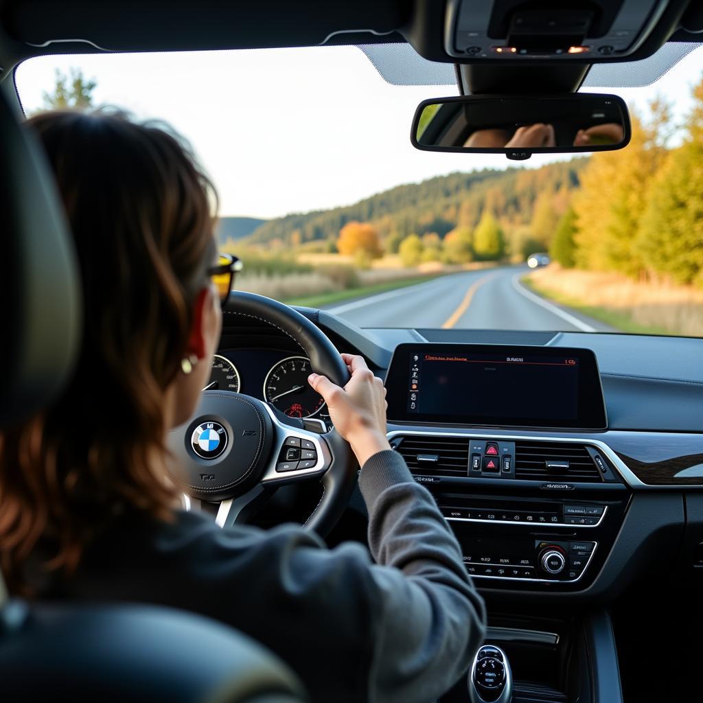 Probefahrt mit einem gebrauchten BMW in Göttingen