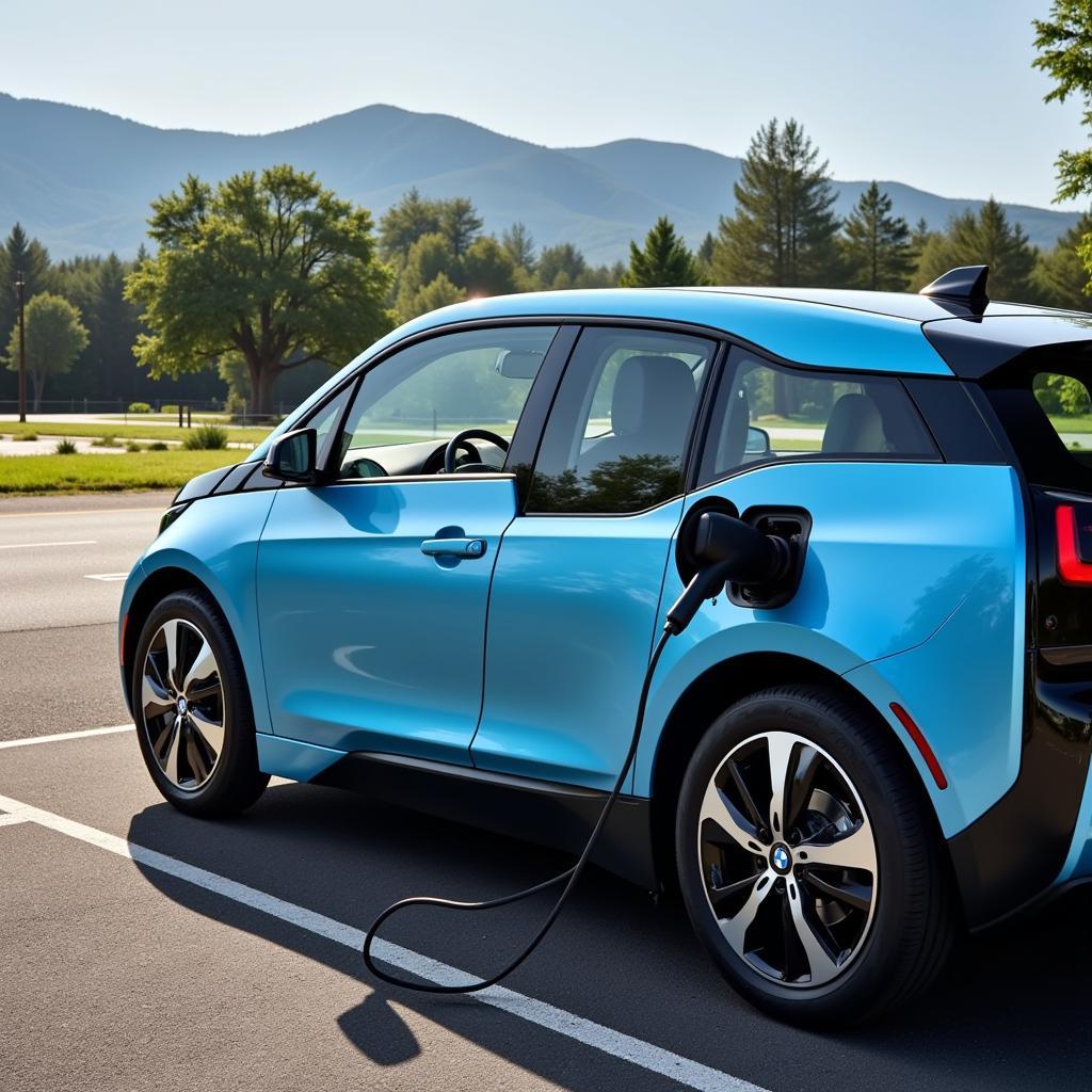 BMW i3 Laden im Eco Pro Modus