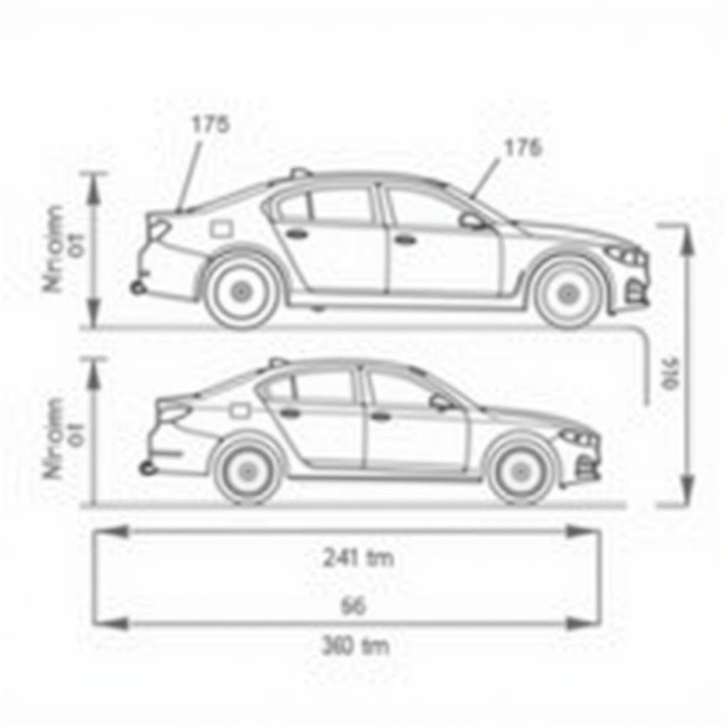 Abmessungen des BMW i4 35