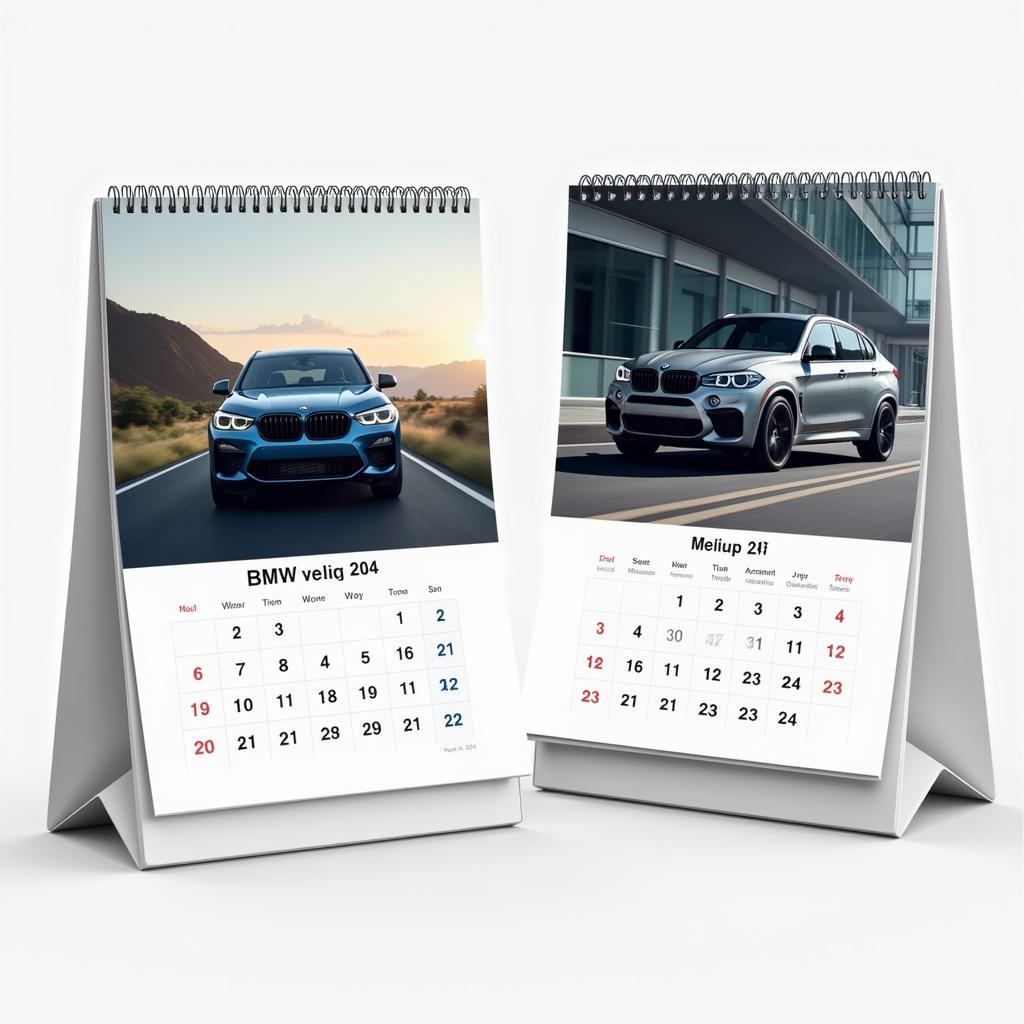 Der neue BMW Kalender 2024