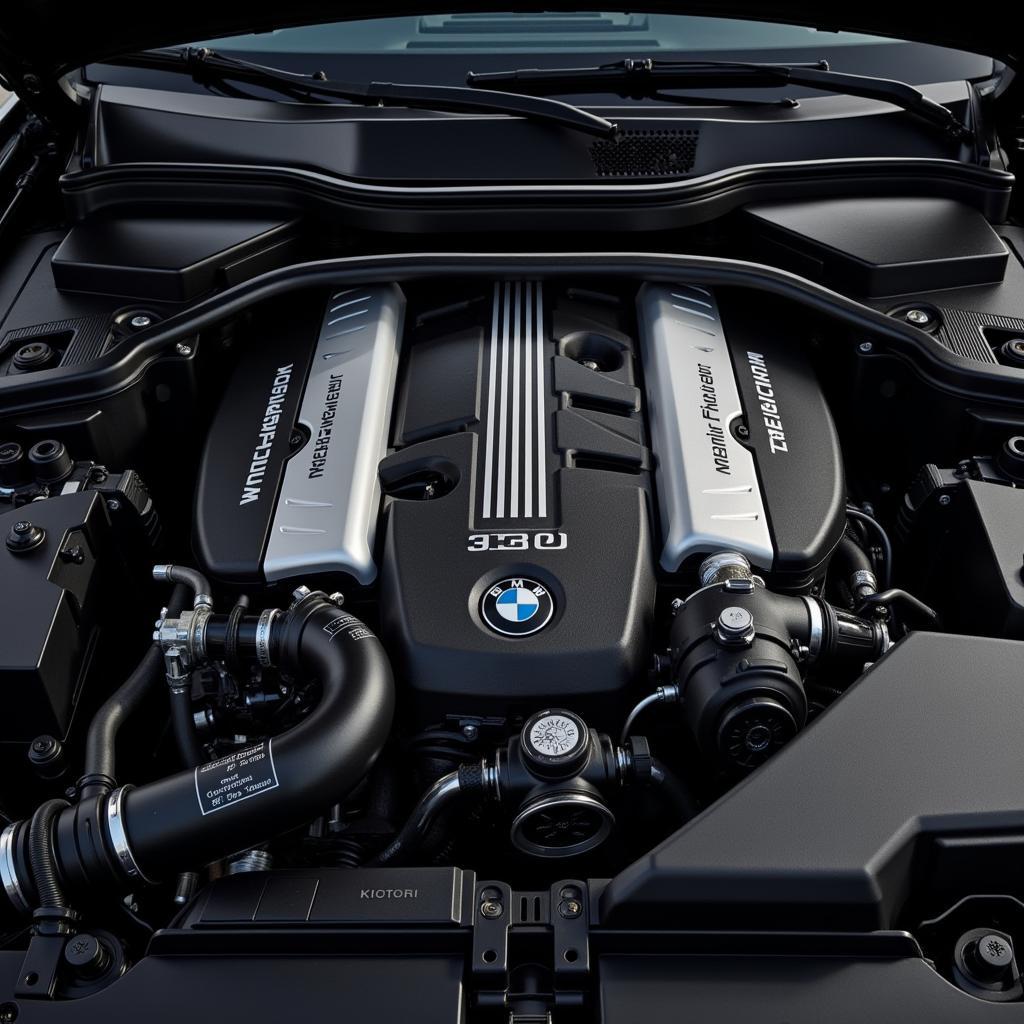 BMW M330i Motor im Detail