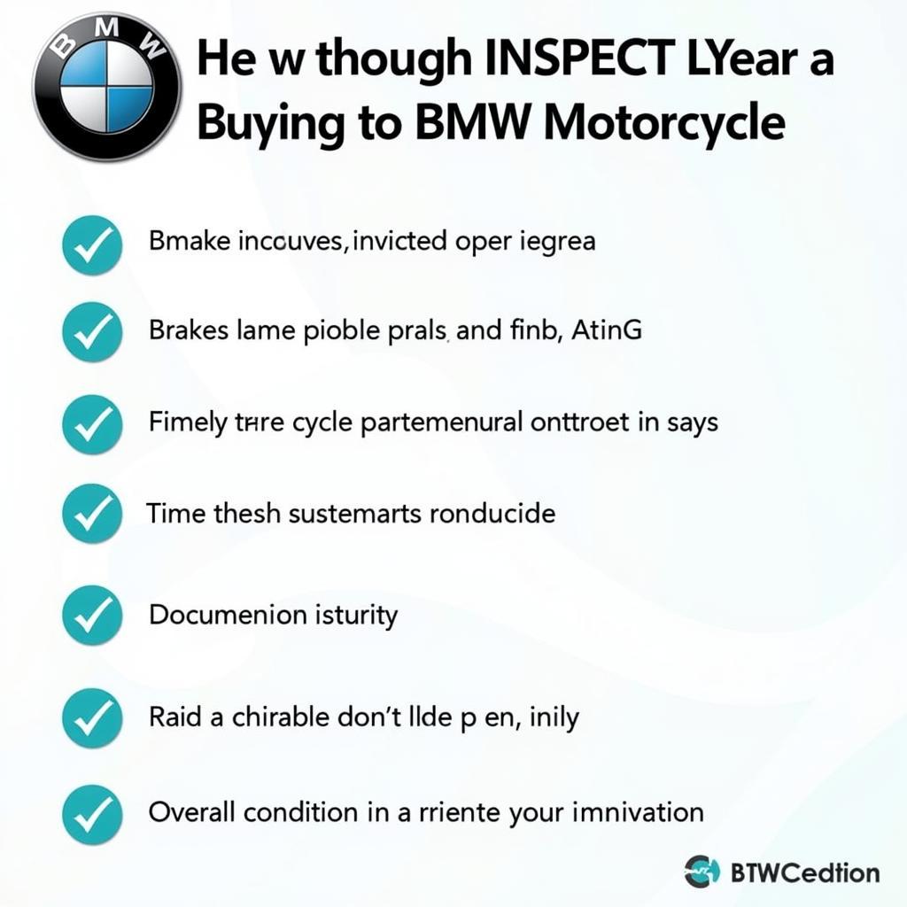 Checkliste für den Kauf eines gebrauchten BMW Motorrads