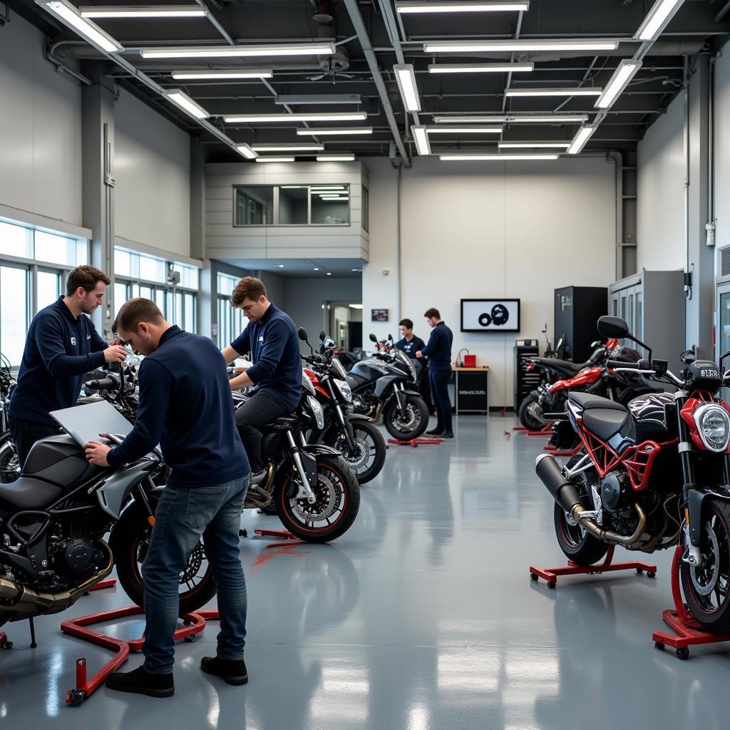 BMW Motorrad Werkstatt in Bremen