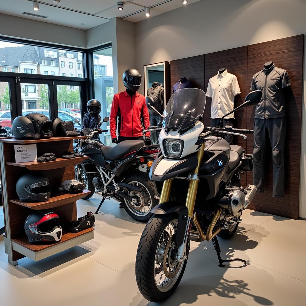 BMW Motorrad Zubehör und Bekleidung bei Müller Leipzig:  Alles für den perfekten Ride.