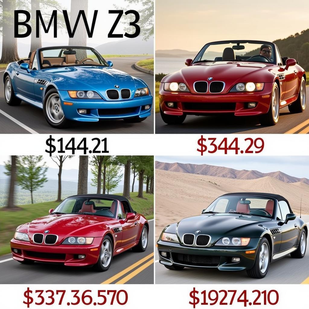 BMW Z3 Roadster Preisübersicht