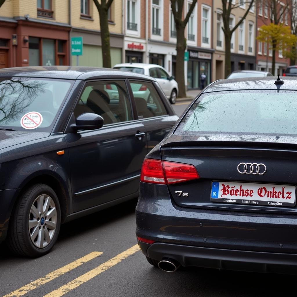 Böhse Onkelz Autoaufkleber Kontroverse