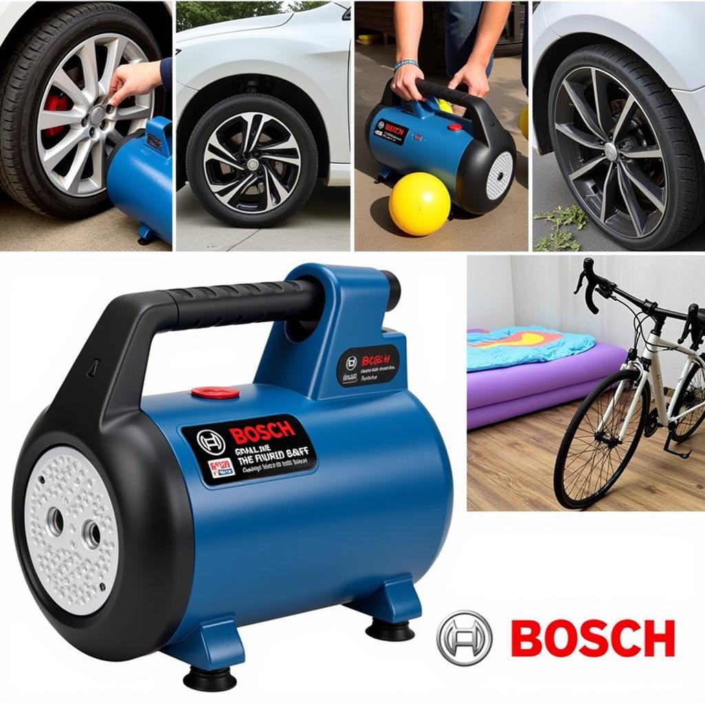 Bosch Akku Kompressor 18V Anwendungen