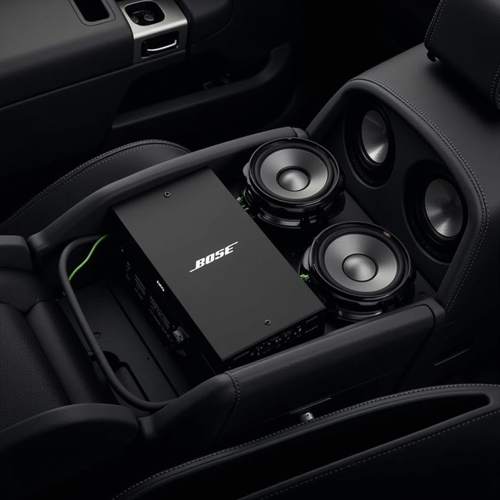 Bose System Technologie im Auto