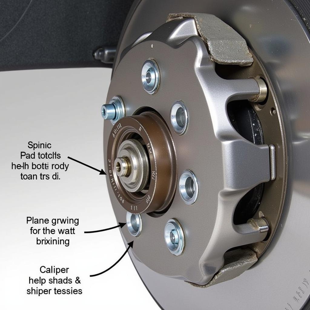 Funktion der Bremssattelfeder